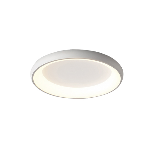 PLAFON CIRCULAR FINO ALUMINIO DIAM 40CM LED 25W